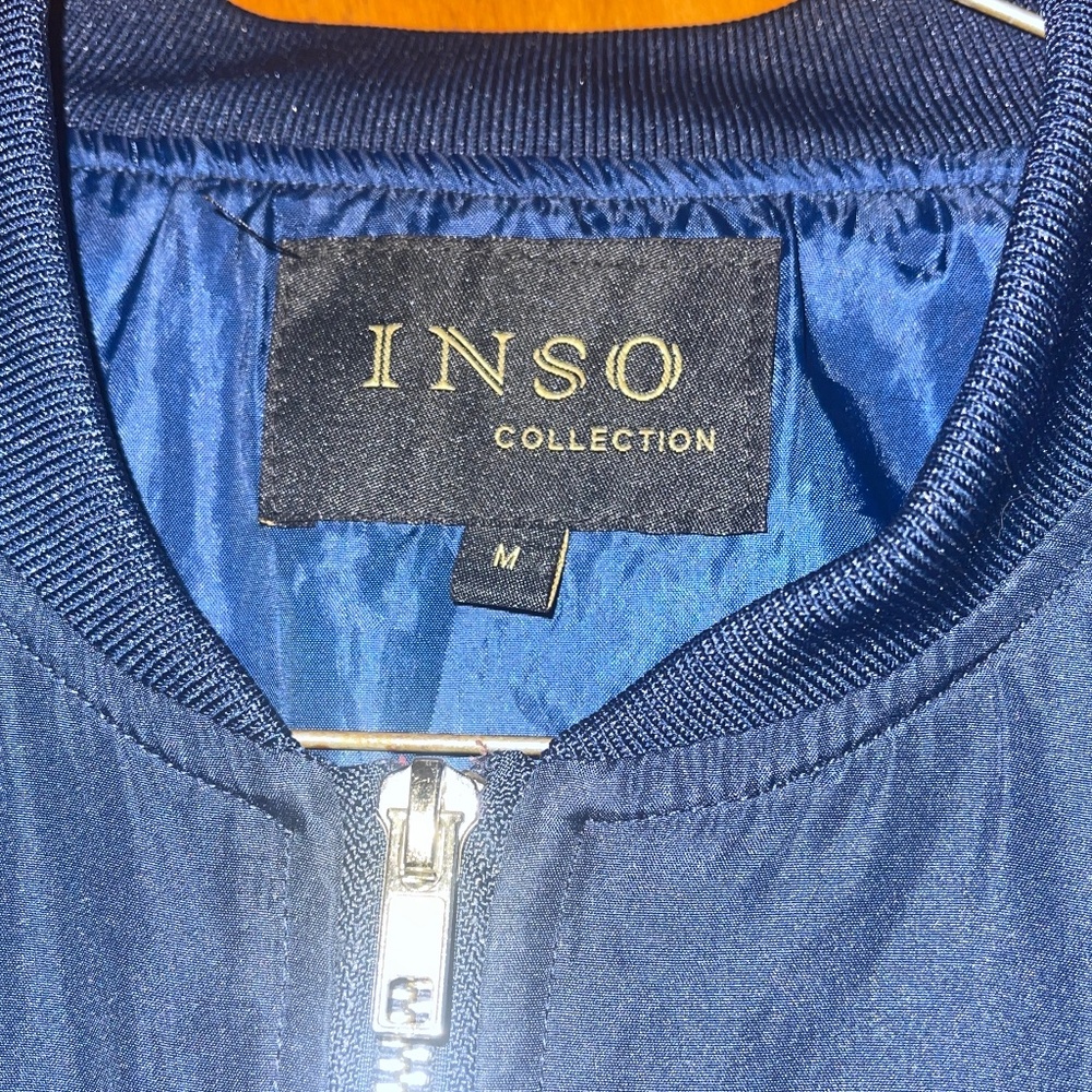 Ladies Blue Jacket Inso Collection Size M - Picture 2 of 3